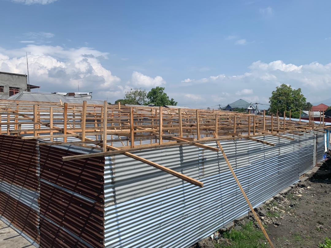 Construction de l'église